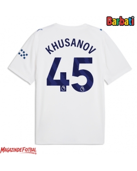 Manchester City Abdukodir Khusanov #45 Tricou Fotbal Replică 2026-27 Barbati Treilea Manchester City Abdukodir Khusanov #45 Tricou Fotbal Replică 2026-27 Barbati Treilea